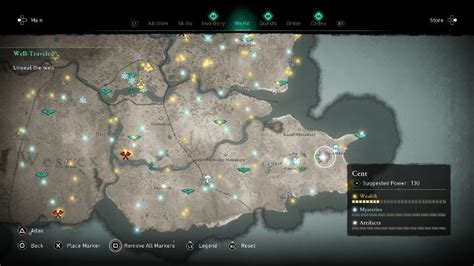 Assassins Creed Valhalla Przeklęty symbol Cent sekrety lokacje