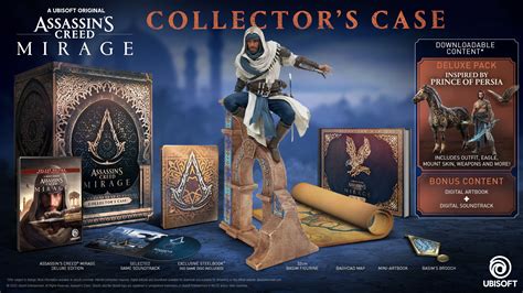 Assassin S Creed Mirage Deluxe Edition Collectors Case Ps