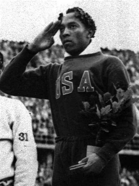 Jesse had different plans, as he became the first american track & field athlete to win four gold medals in a single olympiad. Jesse Owens of the U.S. salutes during the 1936 Berlin ...