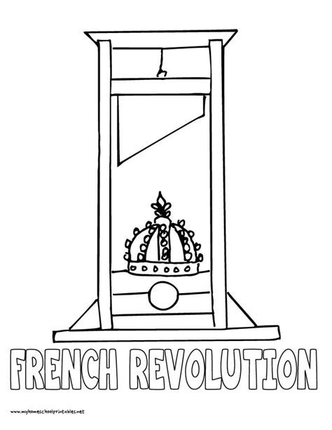 History Volume 4 Flag Coloring Pages History Drawings Revolution Art