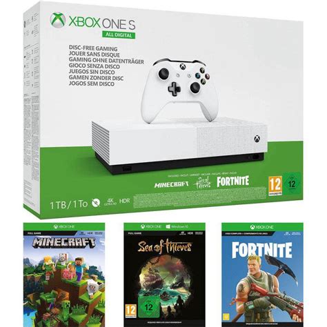 Xbox One S 1000gb Blanco Edición Limitada All Digital Sea Of