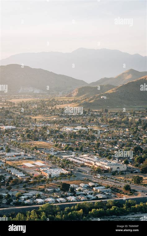 View From Mount Rubidoux In Riverside California Stock Photo Alamy