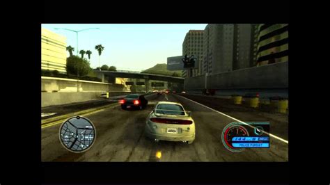Midnight Club Los Angeles Police Chase Youtube