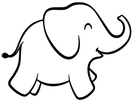 Desenhos De Elefante Para Colorir 3 Blog Ana Giovanna