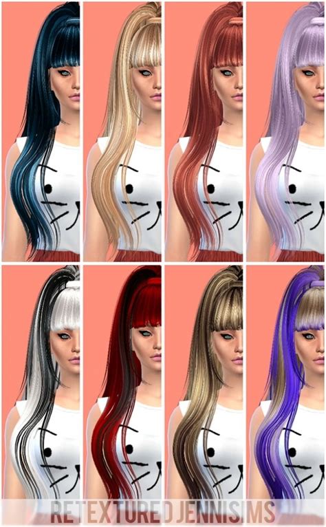 Butterflysims 029 Hair Retextured At Jenni Sims Sims 4 Updates