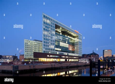 Office Building At The Ericusspitze In The Hafencity Hamburg