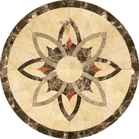 Stone Floor Medallions Tile Medallion Inlays By Oshkosh Designs