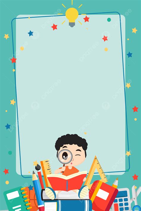 Student Learning Poster Background Wallpaper Image For Free Download