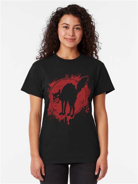 Anarchist Black Cat T Shirt By Radvas Redbubble