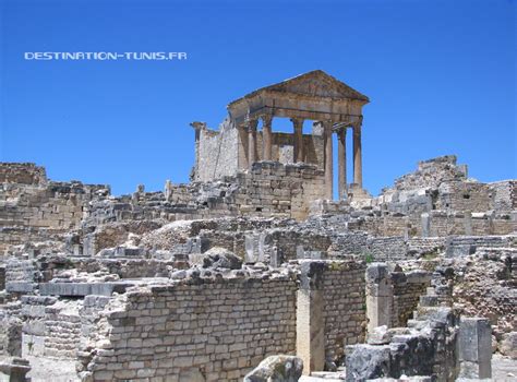 Visitez Le Site Archéologique De Dougga Destination Tunis