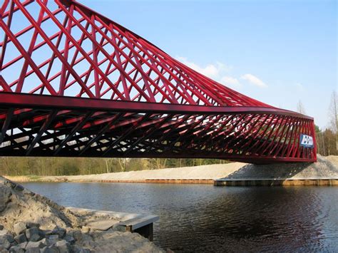 A Twisty Bridge Bridge Netherlands Pedestrian Bridge