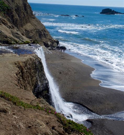 Waterfall Into Ocean Archives Cautiously Adventurous