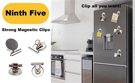 Strong Magnetic Clips Heavy Duty Refrigerator Magnet Clips 31mm