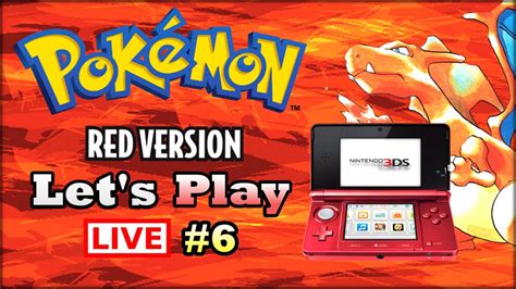 Pokemon Red 3ds Virtual Console Lets Play Livestream Part 6