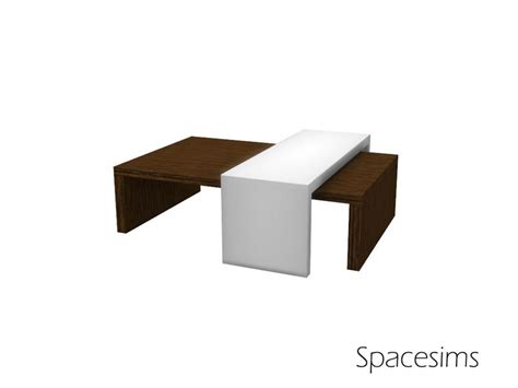 Spacesims Luke Living Room Coffee Table Sims 4 Coffee Table Sims