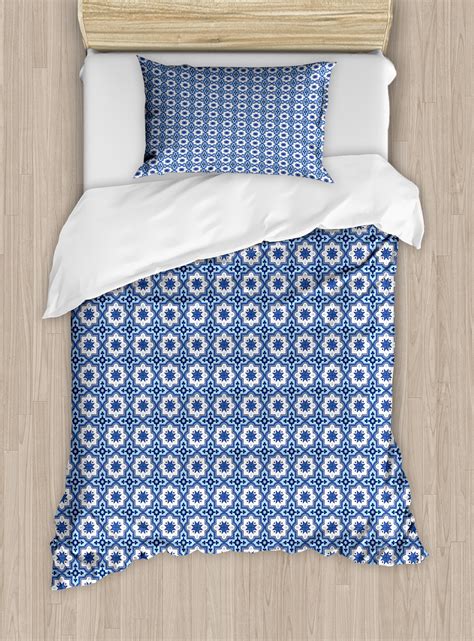 Maybe you would like to learn more about one of these? Navy Blue Duvet Cover Set, Moroccan Traditional Tile ...