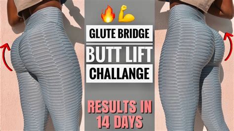 GLUTE BRIDGE Brazilian Butt Lift Challenge The Perfect Bubble Butt