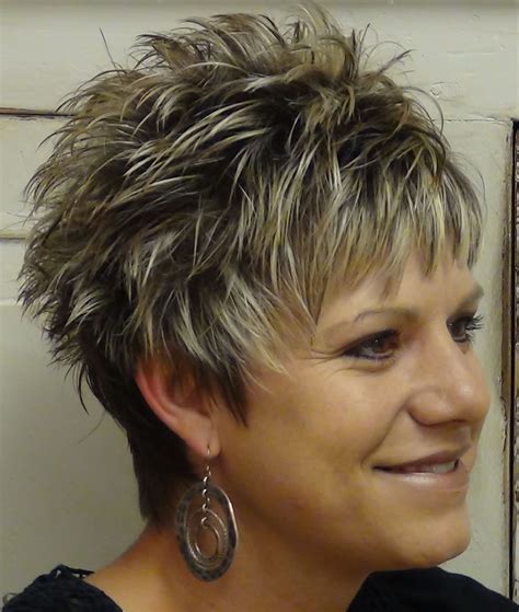 Gray is a great color for short spiky hair because it is not only for the mature woman, but is a trendy color regardless of your age. 2020 Popular Spiky Gray Pixie Haircuts