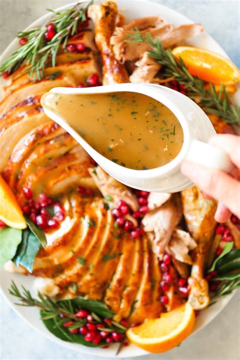 how to make the best turkey gravy damn delicious