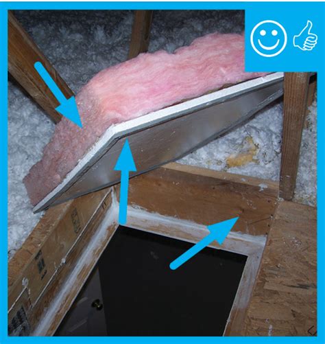 Air Sealing Attic Access Panelsdoorsstairs Building America