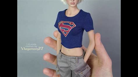 One Sixth Scale Custom Clothes On A Phicen S02 Figure Doll Work In