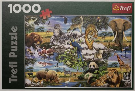 Trefl Jigsaw Puzzle Animals Of The World 1000 Pieces
