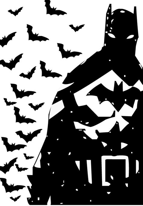 Batman Black And White By Ulyssesparker On Deviantart