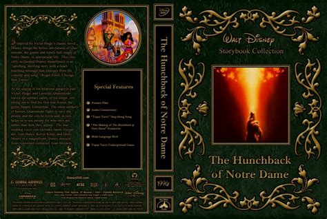 The Hunchback Of Notre Dame Movie Dvd Custom Covers 1996 The