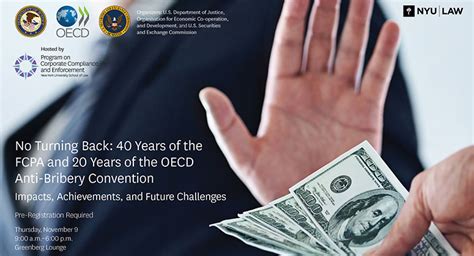 No Turning Back 40 Years Of The Fcpa And 20 Years Of The Oecd Anti