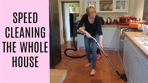speed cleaning whole house routine mrs rachel brady uk stay at home mum mom speed