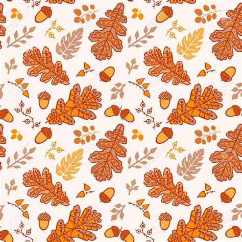 Seamless Leaf Patternleaf Background Autumn Seamless Pattern Autumn
