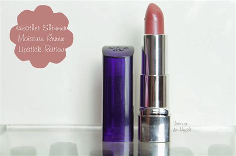 Uncover The Untold Heather Shimmer Moisture Renew Lipstick Review