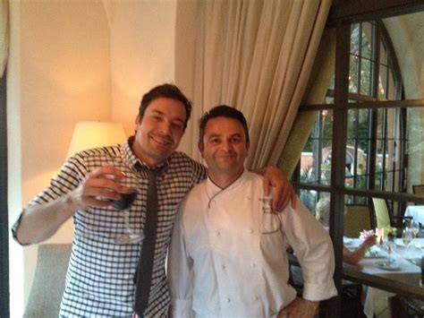 Jimmy Fallon Hangs Out With Bruno Davaillon At The Rosewood Mansion On Turtle Creek In Dallas