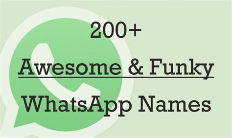200 Amazing And Funky Whatsapp Group Names