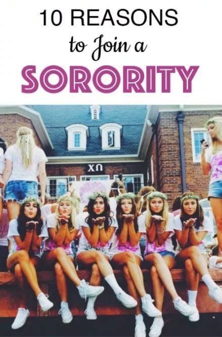 Reasons To Join A Sorority Society Sorority College