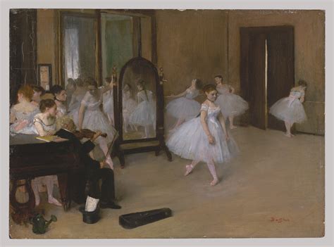 The Dancing Class Edgar Degas 29100184 Work Of Art Heilbrunn