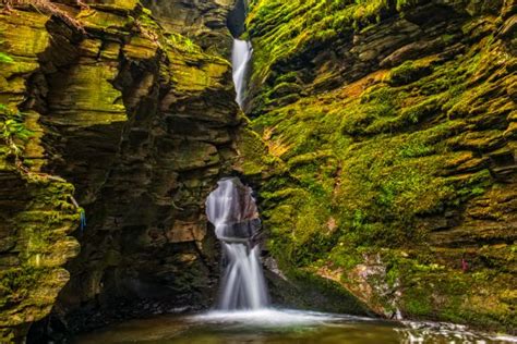 St Nectans Glen Waterfall And Hermitage Cornwall History