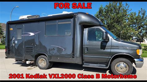 2001 Peak Manufacturing Kodiak Vxl2000 Class B Plus Motorhome For Sale