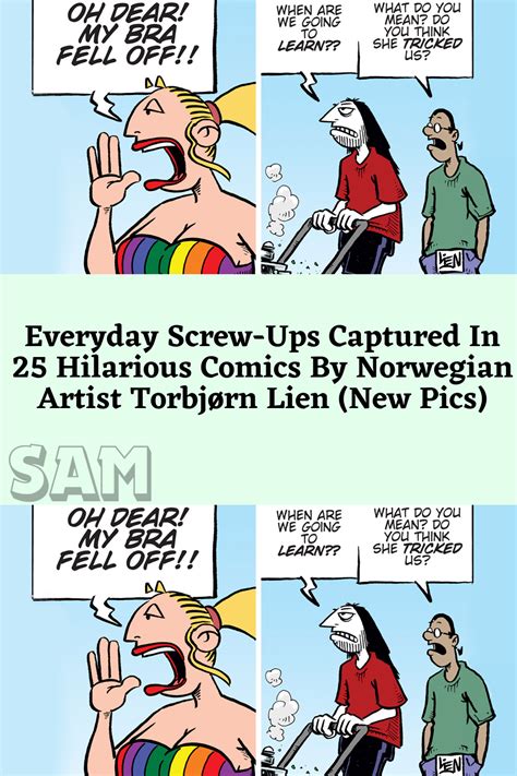 Everyday Screw Ups Captured In 25 Hilarious Comics By Norwegian Artist