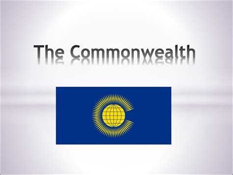 The Commonwealth презентация онлайн