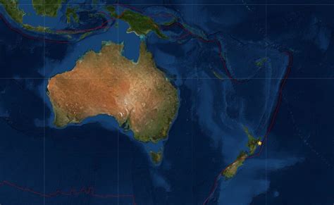 53 Magnitude Earthquake Hits New Zealand Less Than A Day