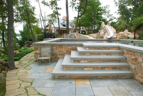Outdoor Steps And Patios Craftsman Patio New York