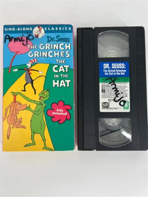 The Cat In The Hat Dr Seuss Vhs Sing Along Classics Picclick Uk