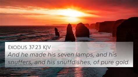 Exodus 3723 Kjv 4k Wallpaper And He Made His Seven Lamps And His