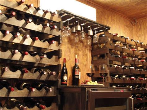 This allows the wine to keep the cork moist. How To Build A Wine Cellar In Basement | Home wine cellars ...