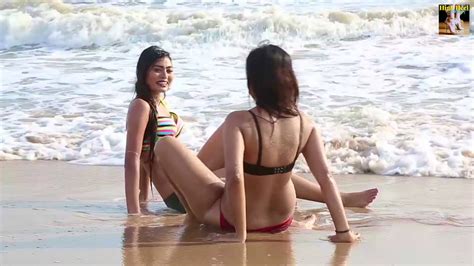 desi indian in goa beach bikini photoshoot making video part 1 youtube