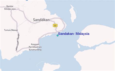 Sandakan Malaysia Tide Station Location Guide