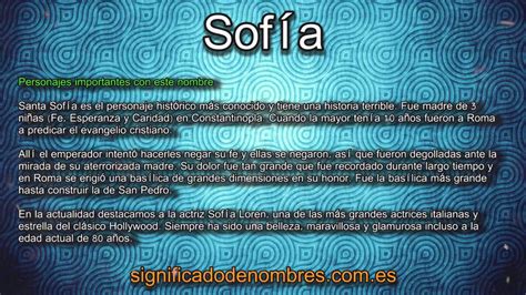 Significado De Sofia Na Bíblia