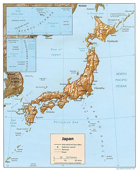 Maps Of Japan Detailed Map Of Japan In English Tourist Map Of Japan Road Map Of Japan