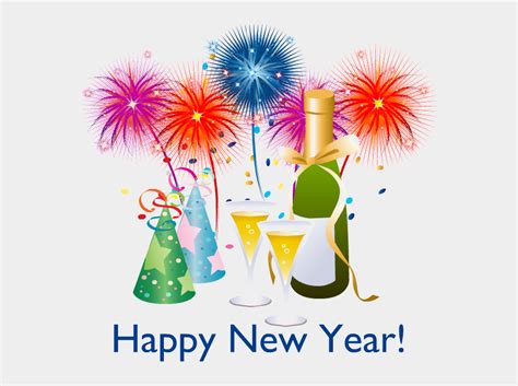 Happy New Year Png Happy New Year Vector Png Cliparts And Cartoons
